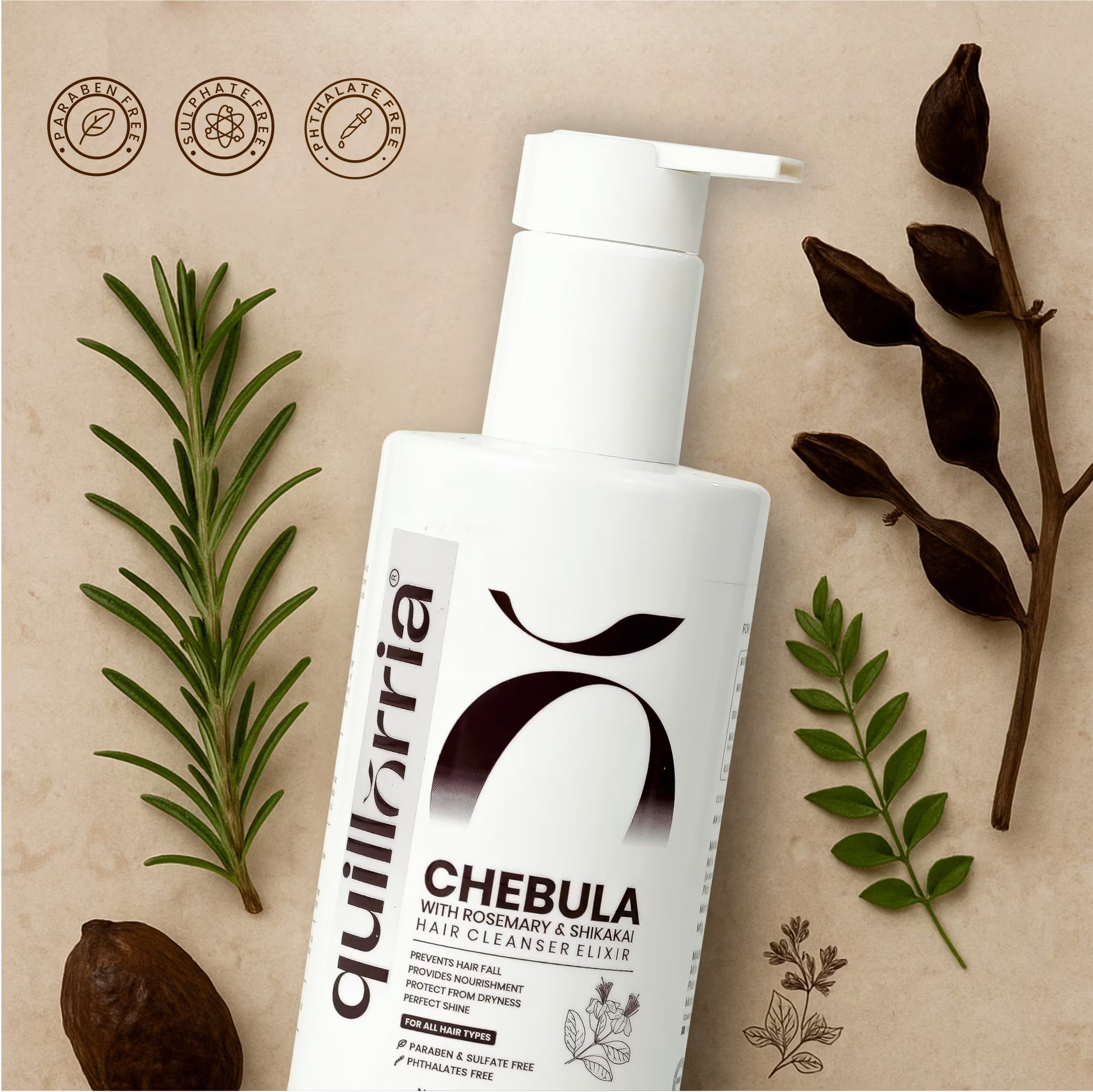 Chebula with Rosemary & Shikakai Hair Cleanser Elixir