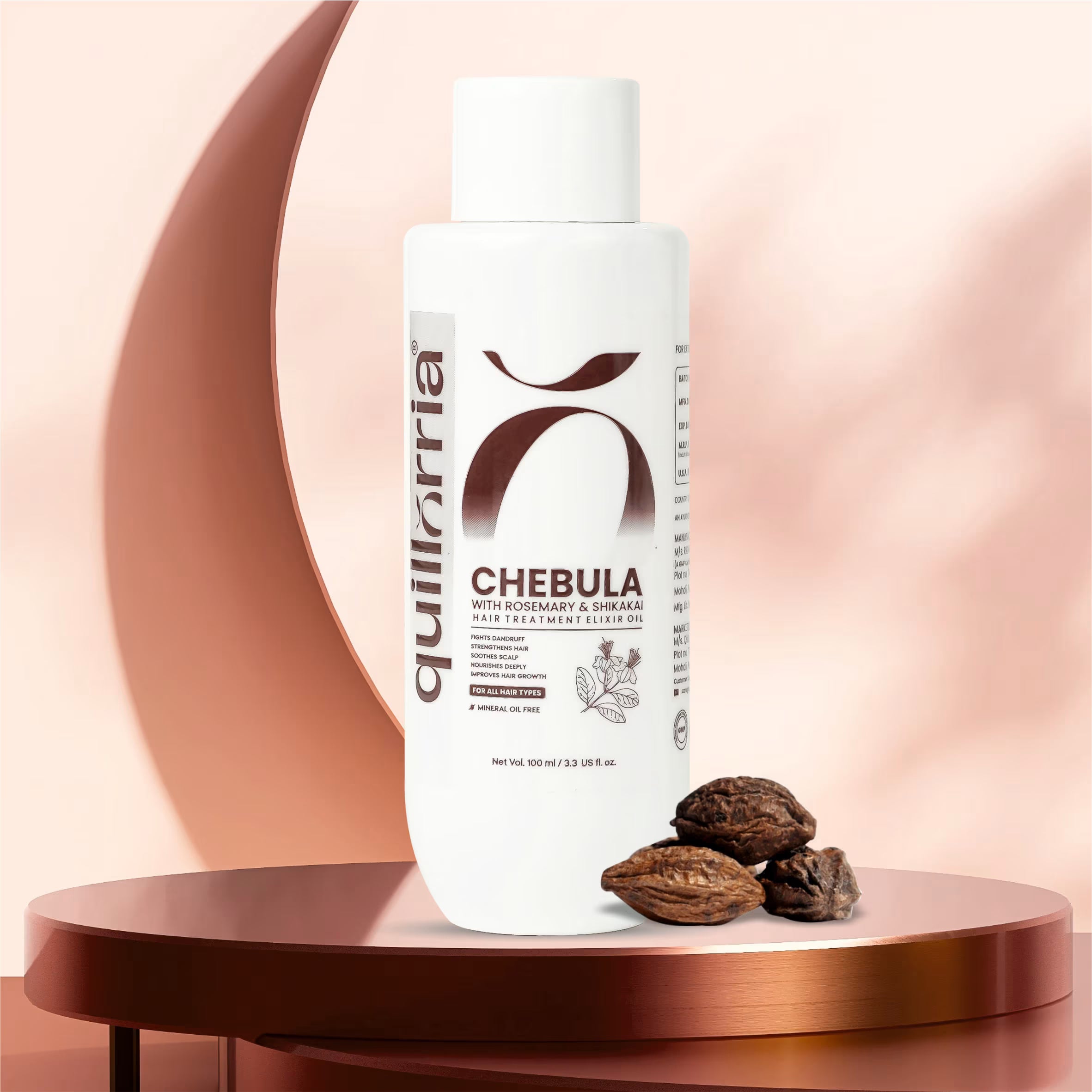 Chebula with Rosemary & Shikakai Hair Treatment Elixir Oil
