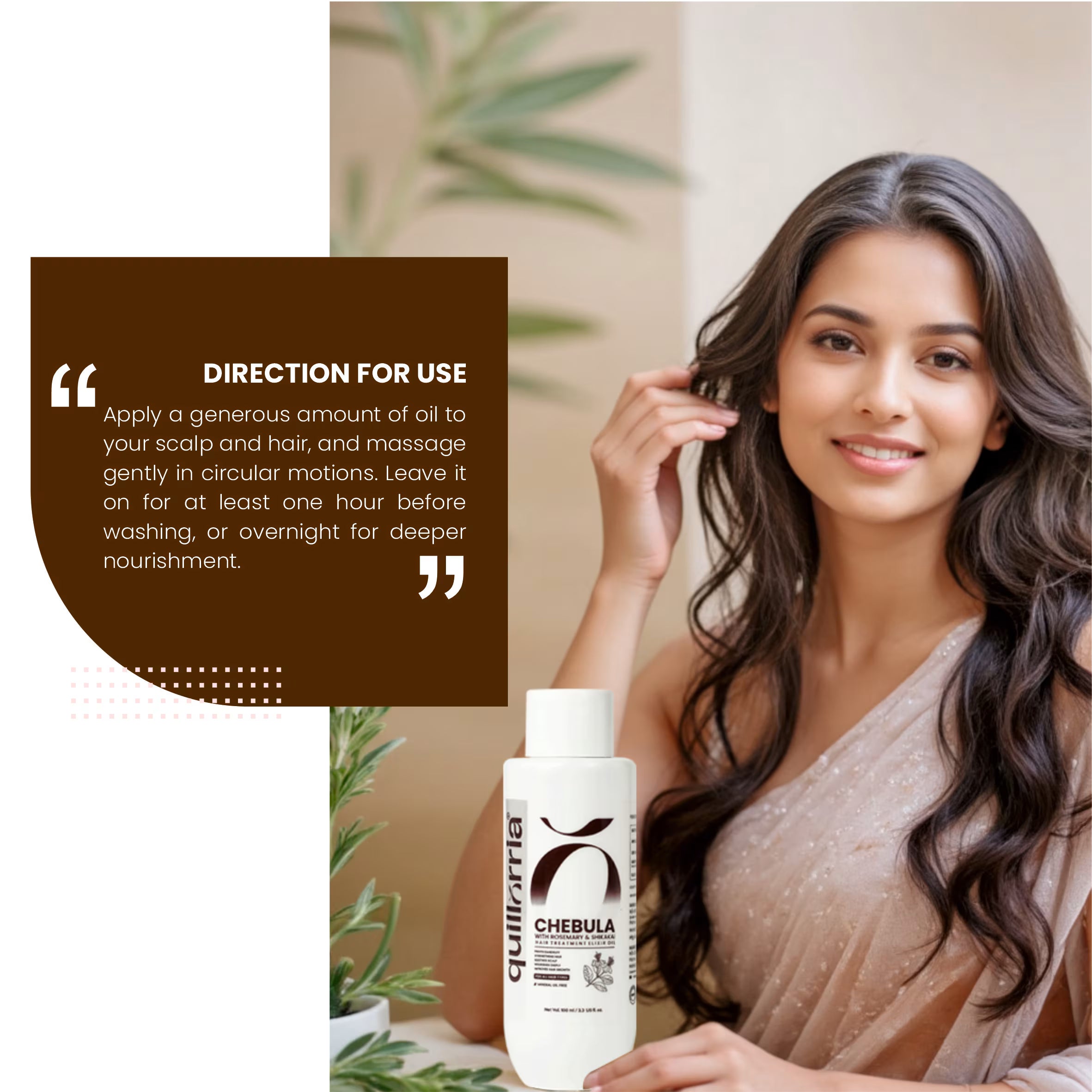 Chebula with Rosemary & Shikakai Hair Treatment Elixir Oil