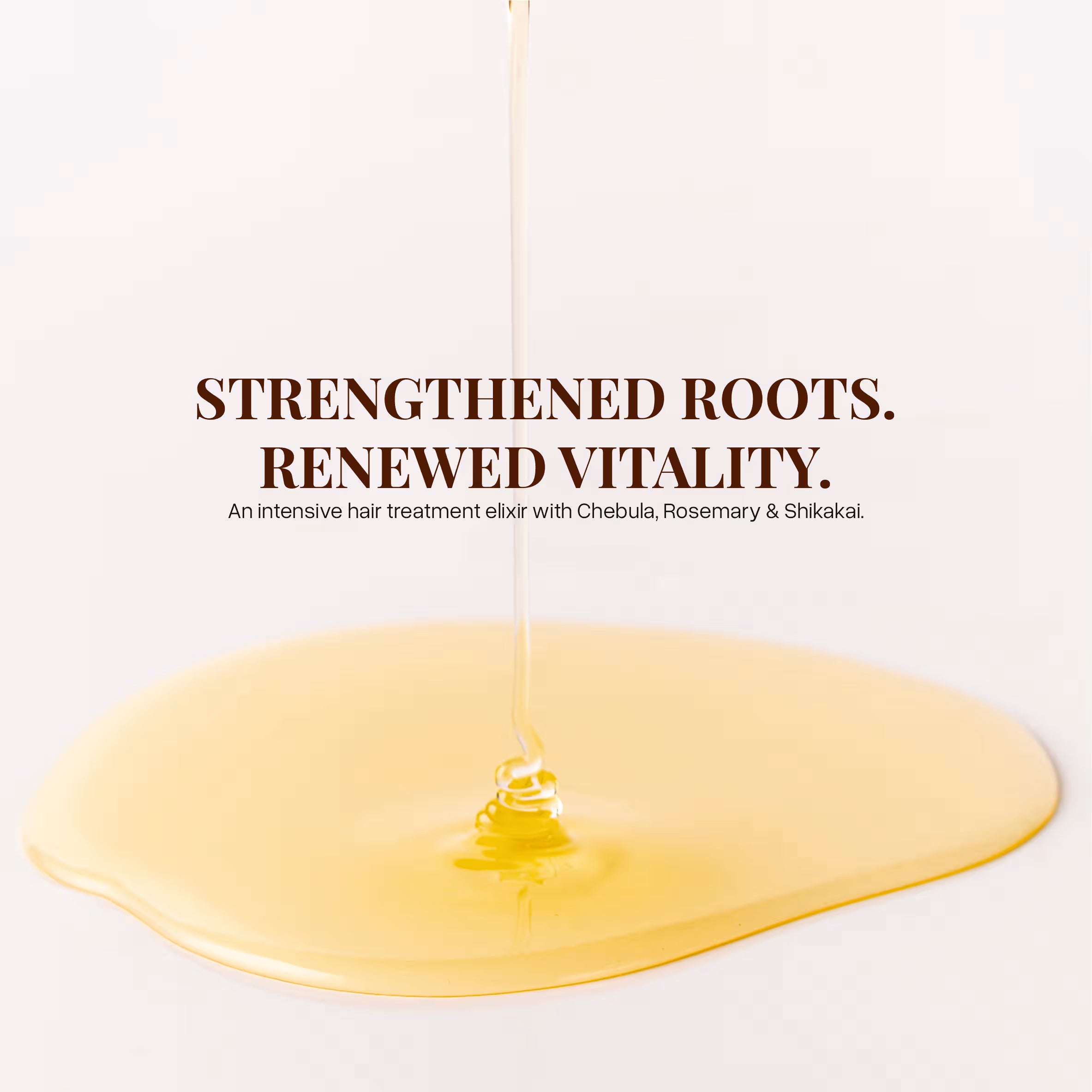 Chebula with Rosemary & Shikakai Hair Treatment Elixir Oil