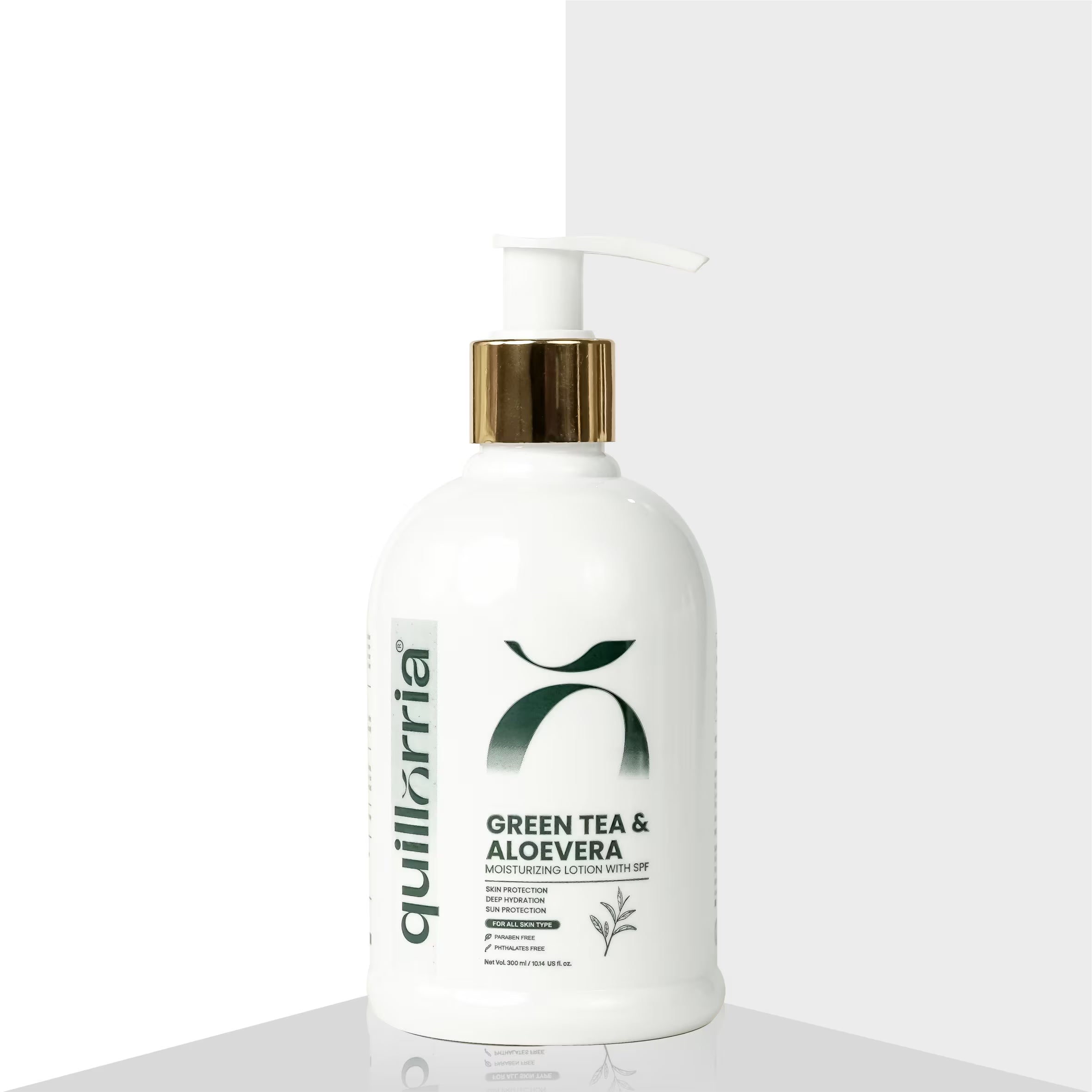 Green Tea & Aloe Vera Moisturizing Lotion with SPF