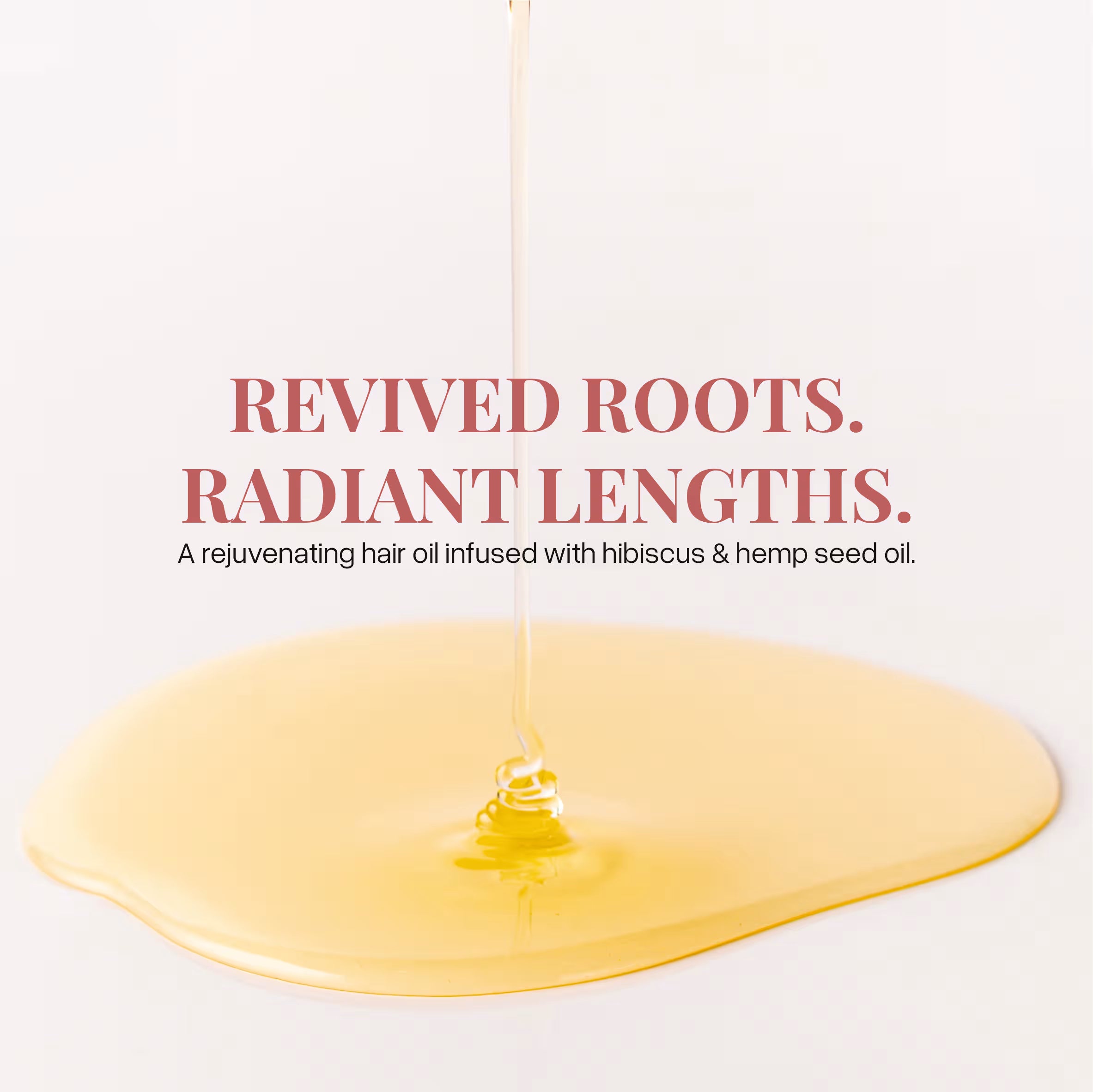 Hibiscus with Hemp Seed Oil Hair Rejuvenating Oil