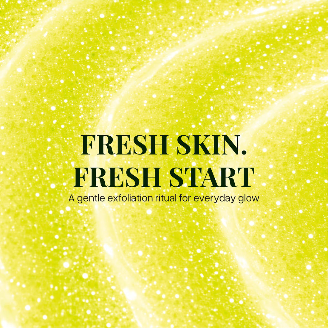 Green tea sugar scrub